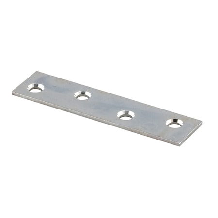 Prime-Line Mending Plates, 3/4 in. x 3 in., Zinc, PK10 U 9247